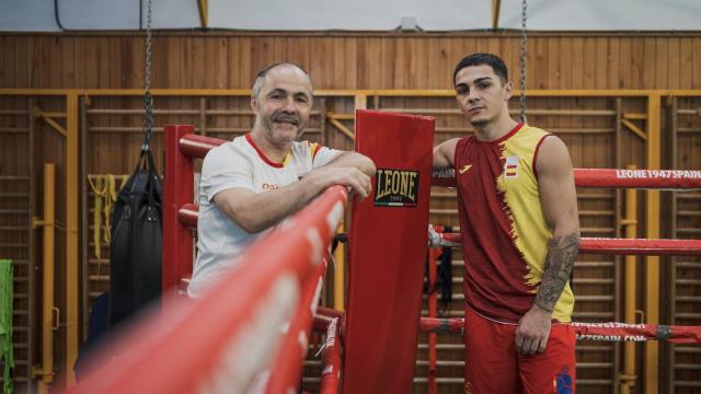 Rafa Lozano y Rafa Lozano Jr. posan ante la cámara de EL ESPAÑOL
