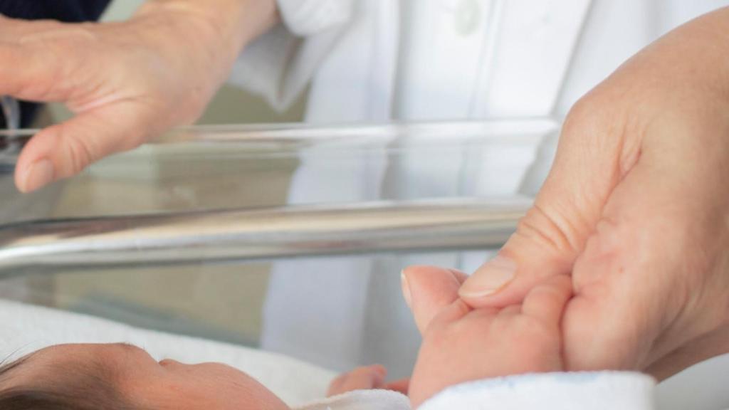 Imagen de archivo de un recién nacido.