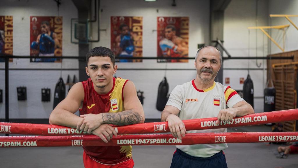 Rafa Lozano Jr. y Rafa Lozano, captados por la cámara de EL ESPAÑOL