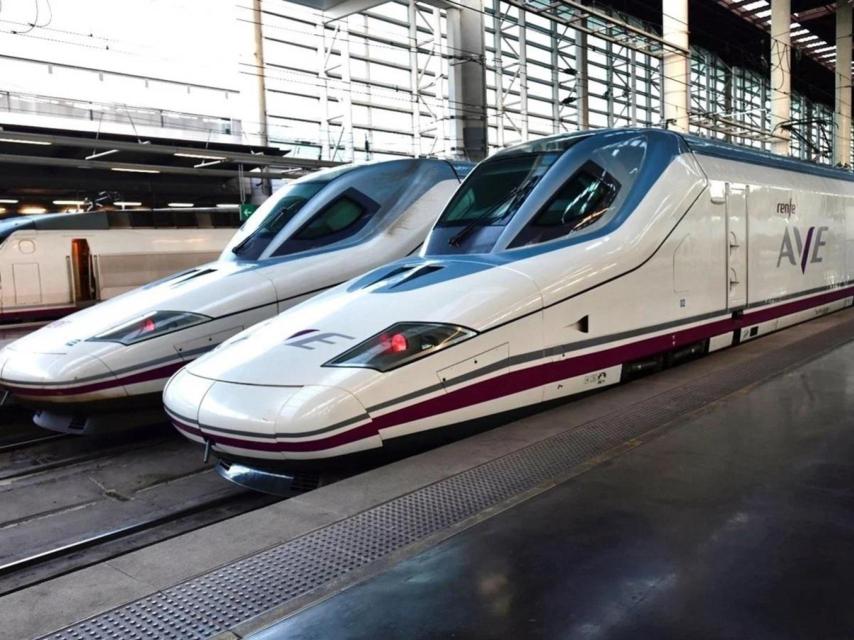 Trenes AVE de Renfe.