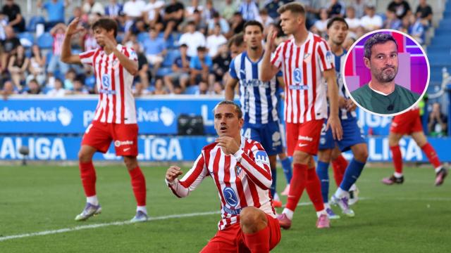 Imagen del Atlético de Madrid y Kiko Narváez.