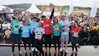 Imagen de la entrega de trofeos del Pantin Classic 2025.