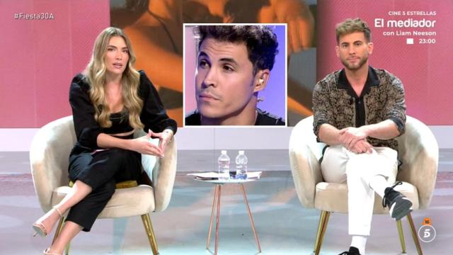 Álex Blanquer, Kiko Jiménez y César Muñoz en 'Fiesta'.