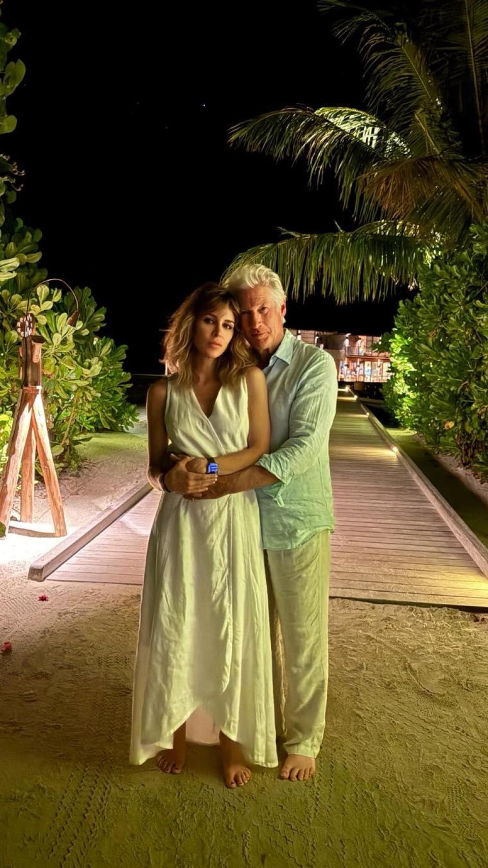 Alejandra Silva ha felicitado a su marido, Richard Gere, en su 76 cumpleaños.