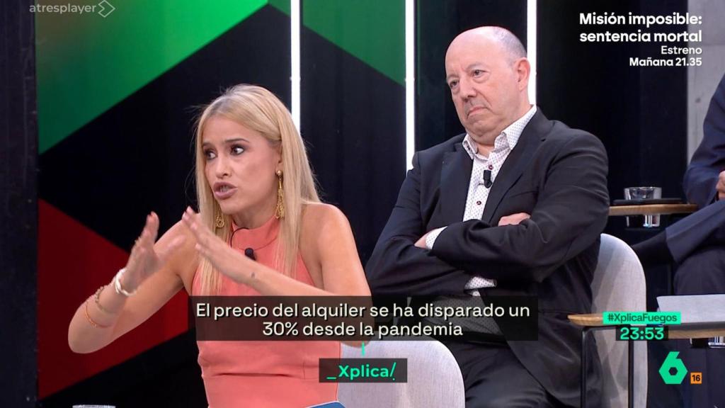 Afra Blanco y Gonzalo Bernardos en 'laSexta Xplica'.