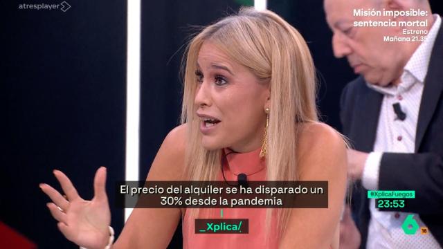 Afra Blanco en 'laSexta Xplica'.