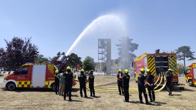 Imagen de la formación a los nuevos cabos-jefe de la Diputación de Segovia