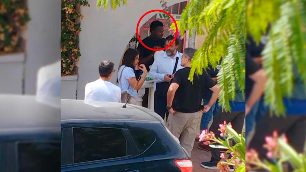 El hombre detenido por supuestamente estar implicado en la muerte de los dos ecuatorianos desaparecidos.