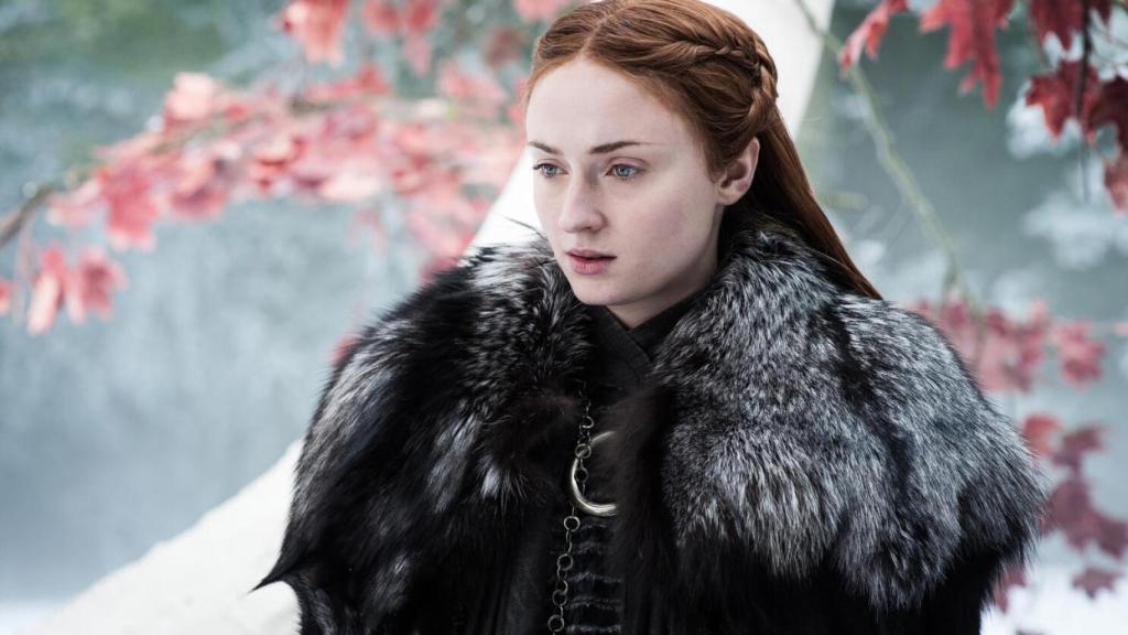 Sophie Turner como Sansa Stark en 'Juego de tronos'.