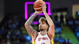 Juancho Hernangómez, muy acertado desde el triple en el duelo ante Chipre.