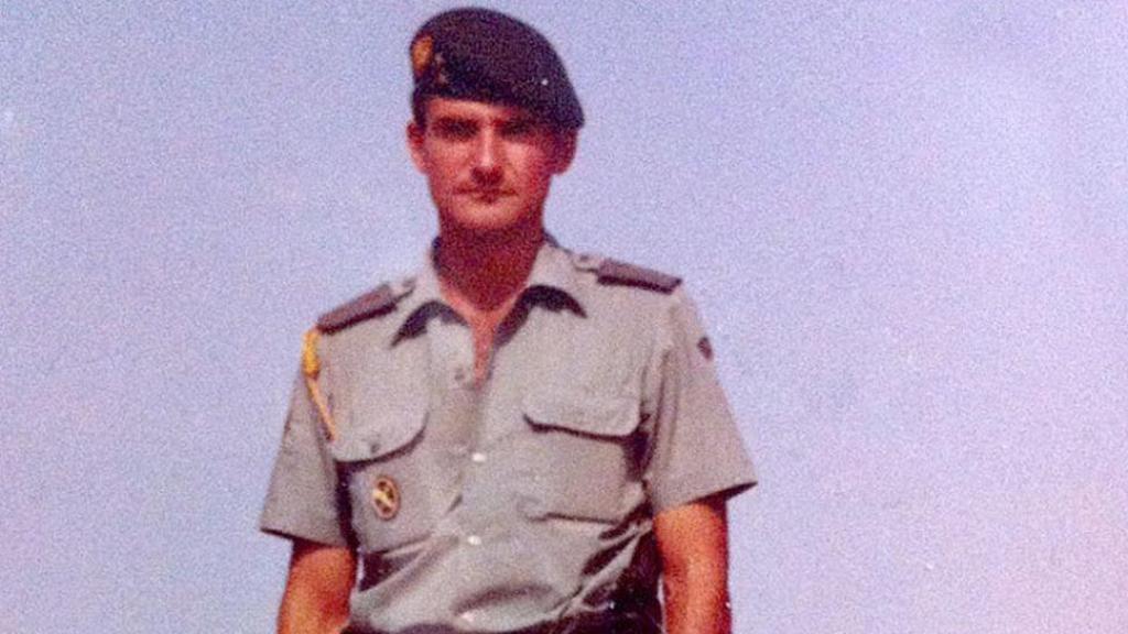 El teniente de la Guardia Civil Ignacio Mateu, asesinado por ETA en 1986.