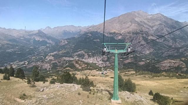 Foto de la estación de esquí de Panticosa hace una semana.