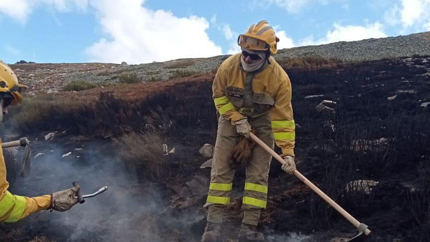 Incendio en el verano de 2025.