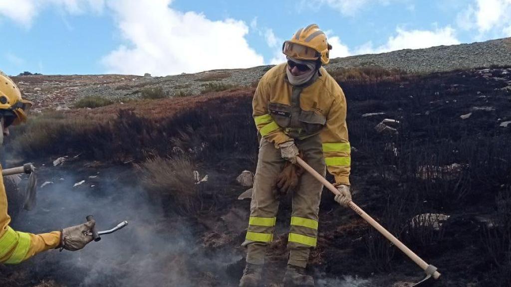 Incendio en el verano de 2025.
