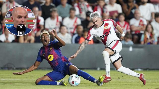 Imagen de la polémica jugada e Isi Palazón.