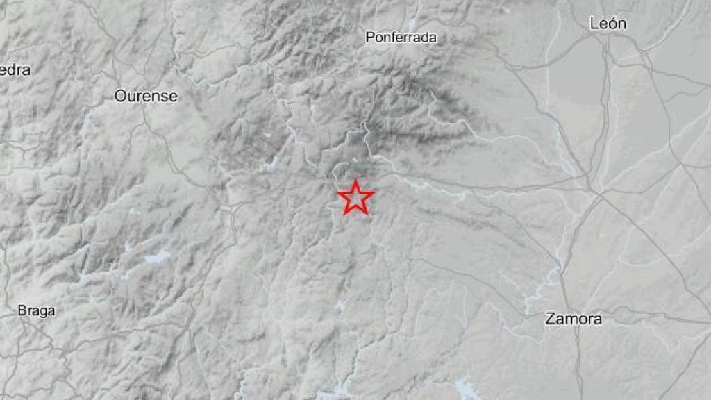 Lugar del terremoto en Hermisende