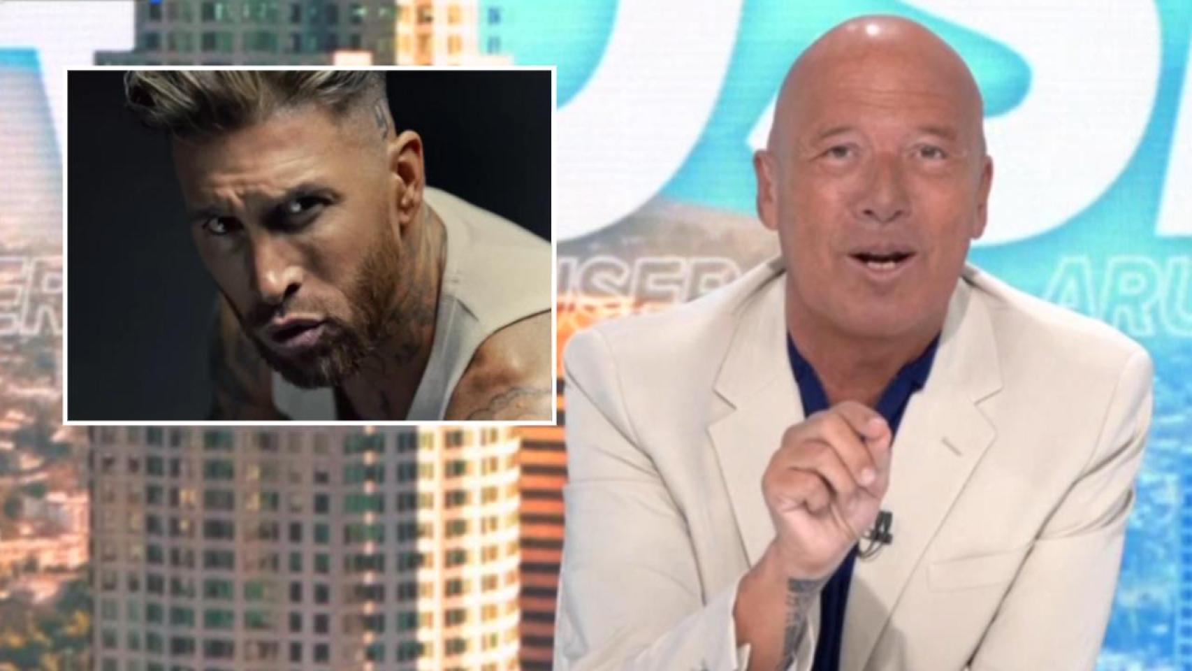 Sergio Ramos y Alfonso Arús, en un fotomontaje de BLUPER.