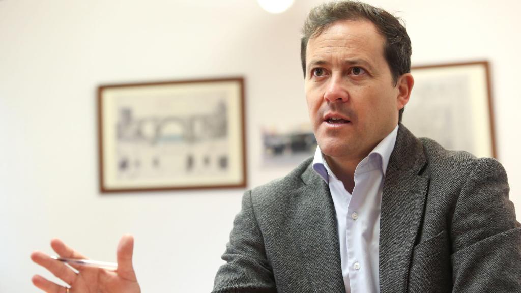 El alcalde de Toledo, Carlos Velázquez, en una imagen de archivo.
