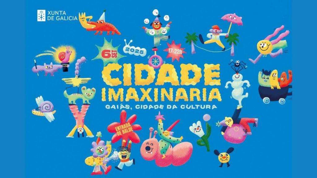 El cartel del festival de Cidade Imaxinaria