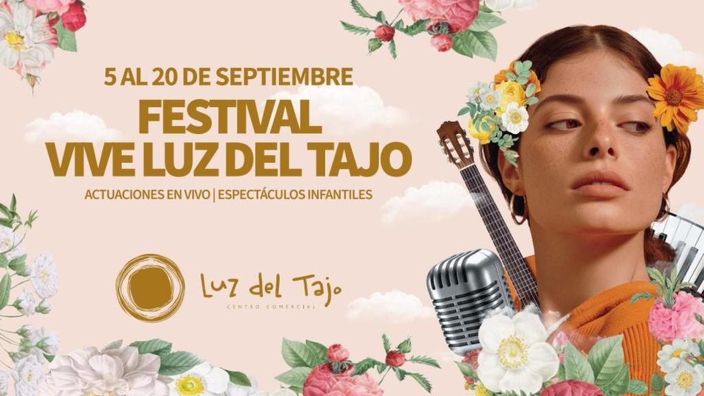 Cartel Vive Luz del Tajo