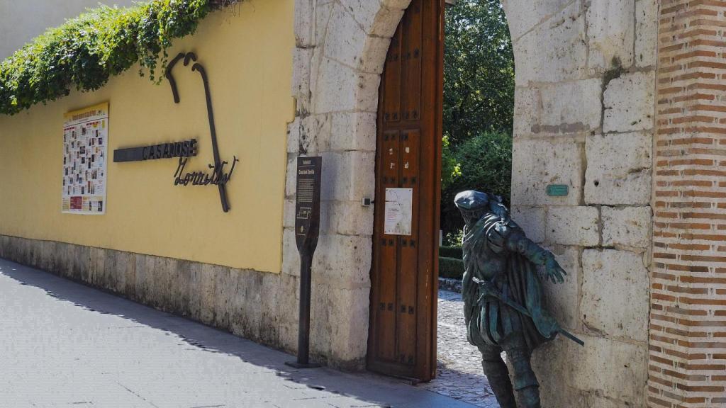 Entrada a la casa de Zorrilla