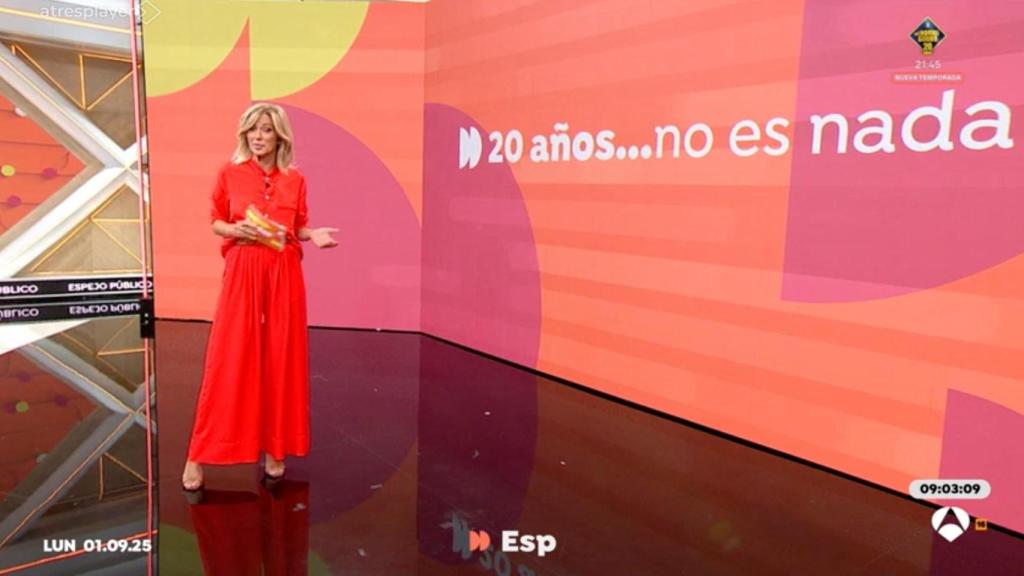 Susanna Griso en 'Espejo Público'.