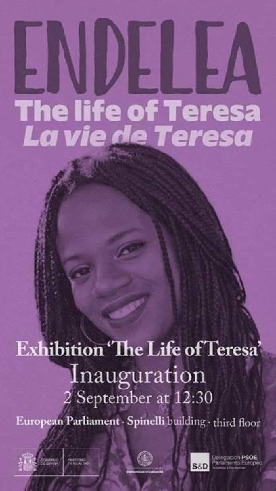 La vida de Teresa, la joven vallisoletana asesinada en Bruselas, llega al Parlamento Europeo