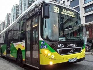 Un autobús de Vitrasa en una imagen de archivo.