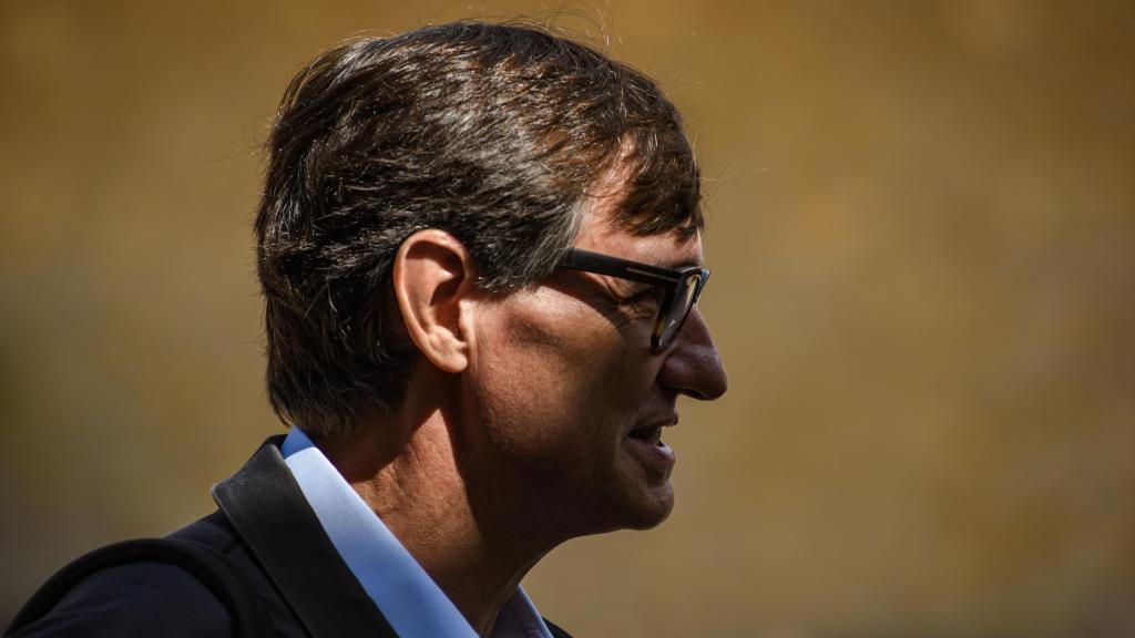 El presidente de la Generalitat, Salvador Illa, el pasado viernes en Arnes, Tarragona.