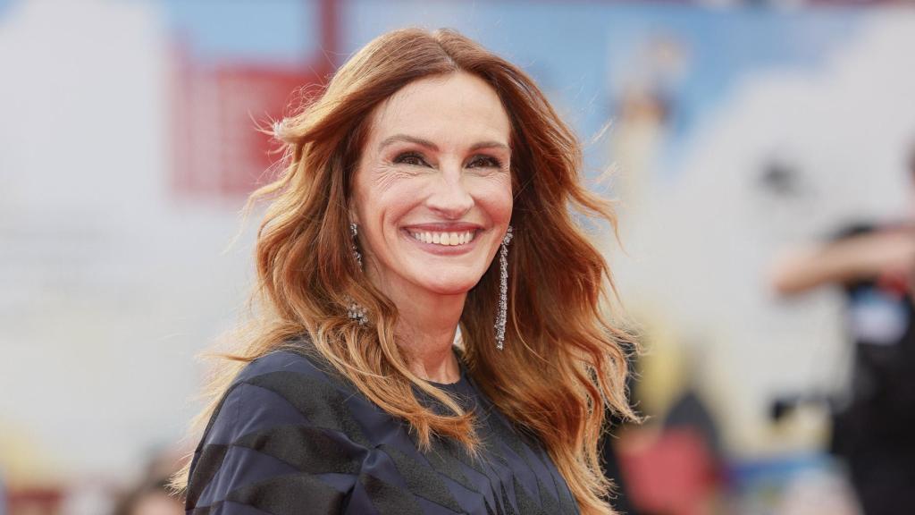 Julia Roberts, en la alfombra roja del Festival de Cine de Venecia 2025