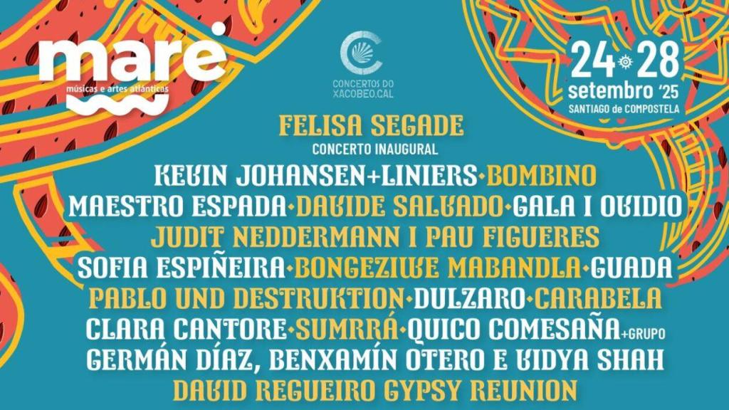 Cartel 2025 de Maré Festival