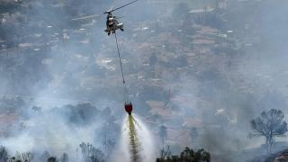 Imagen del incendio.