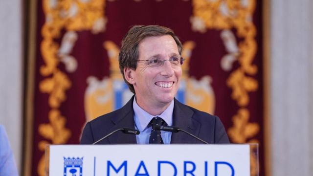 El alcalde de Madrid, José Luis Martínez-Almeida