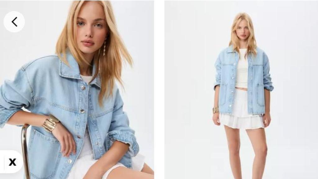 Cazadora denim. REF. 1742/692/701