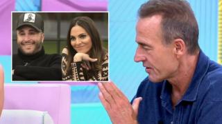 Kiko Rivera, Irene Rosales y Alessandro Lequio, en un fotomontaje de BLUPER.