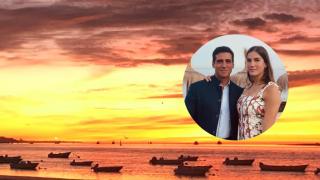 El pueblo de Cádiz y Alberto Herrera y Blanca Llandres.