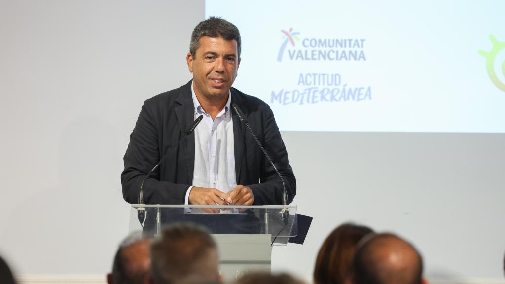 Carlos Mazón, este lunes en Alicante.