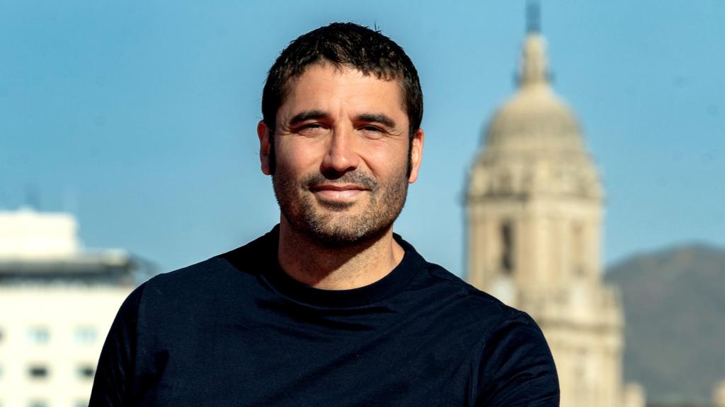 El actor Álex García en una fotografía captada en Málaga en 2023.