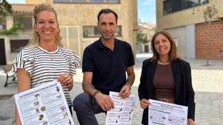 María José García, concejala de Cultura y Educació, Salvador Ruano, concejal de Deportes y María Soledad García, concejala de Bienestar Social, Sanidad y Mayores