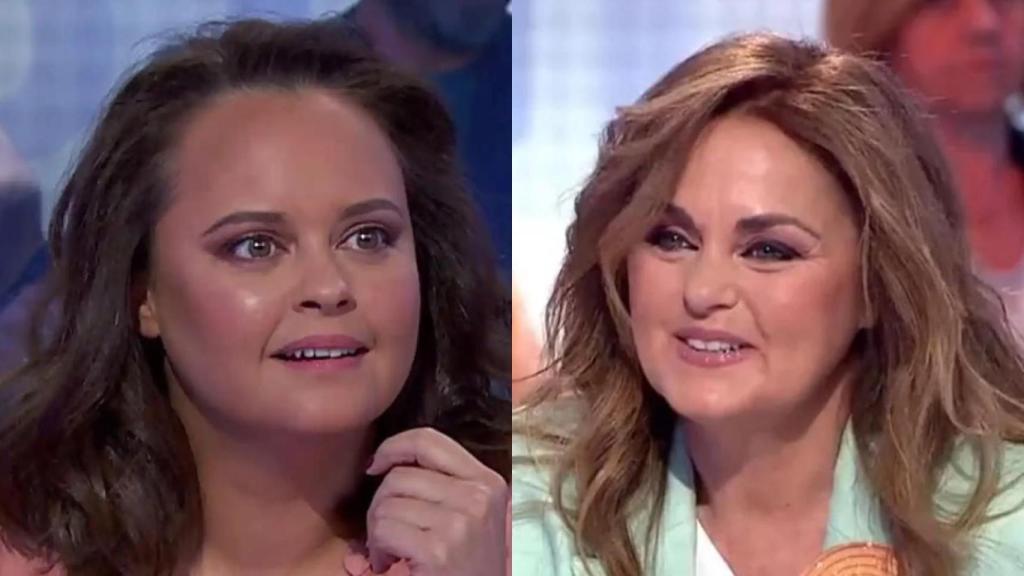 Shaila Dúrcal y Carmen Morales en 'Pasapalabra'.