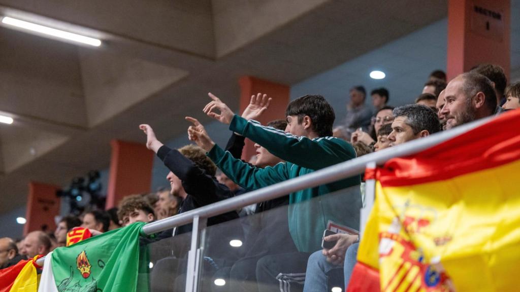 Imagen de archivo de la visita de la Selección Española masculina el pasado mes de marzo.