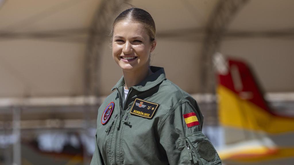 La princesa Leonor, el 1 de septiembre en la AGA.