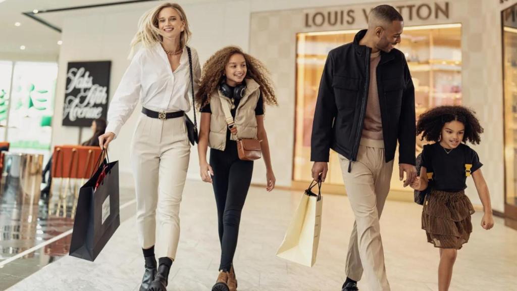 Fotografía compartida por el centro comercial de Nueva Jersey.