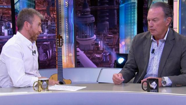 Bertín Osborne y Pablo Motos en 'El Hormiguero'.