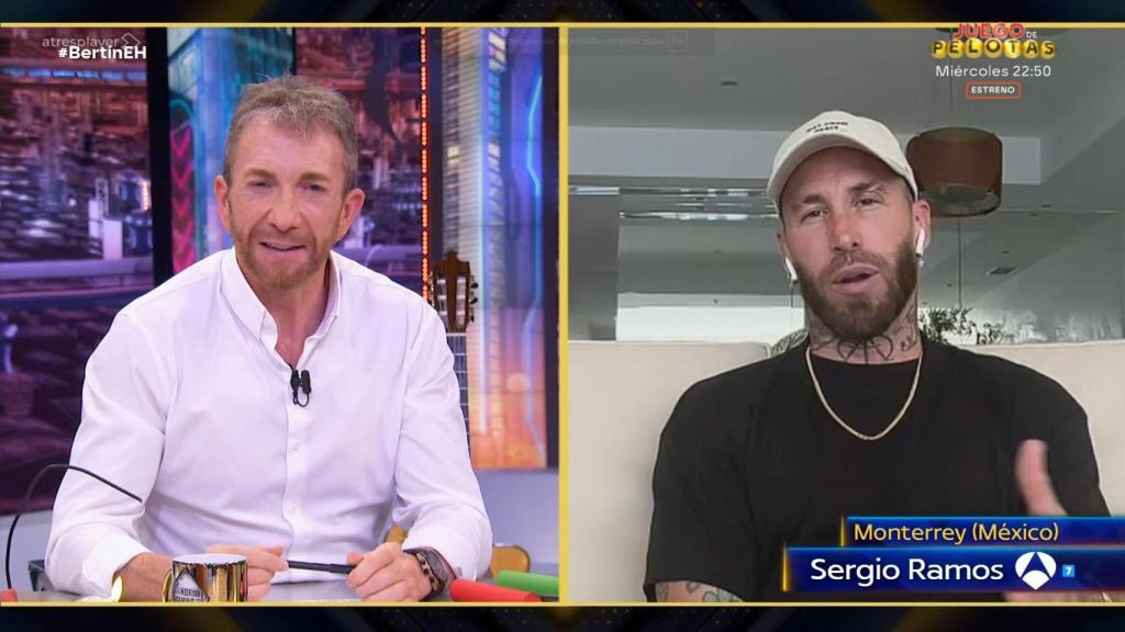 Sergio Ramos, en ‘El Hormiguero’.