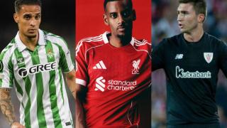 Antony, Isak y Laporte.