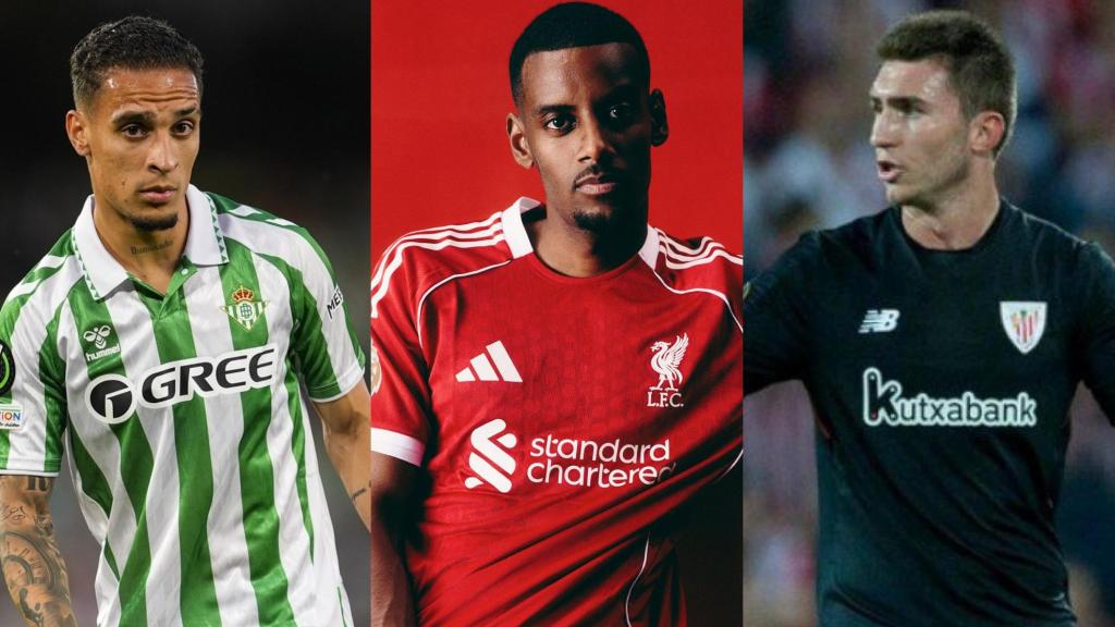 Antony, Isak y Laporte.