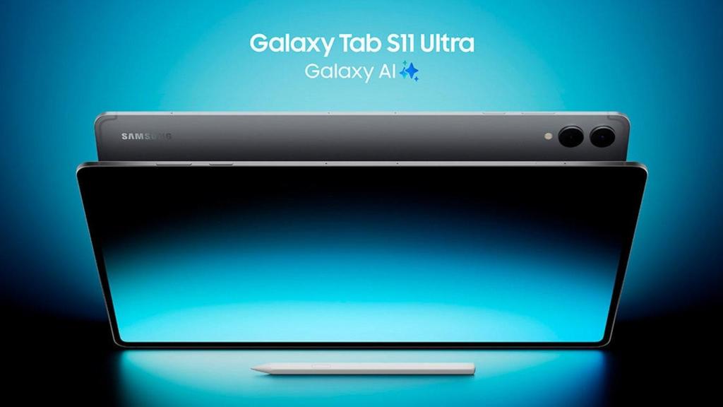 Samsung Galaxy Tab S11 Ultra en una imagen filtrada