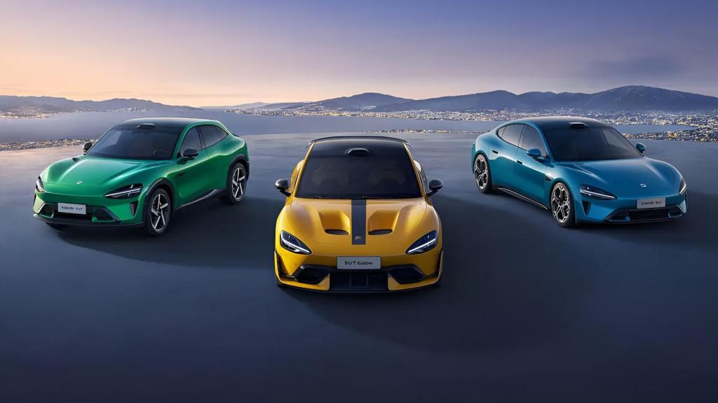 Xiaomi YU7, Xiaomi SU7 Ultra, y Xiaomi SU7