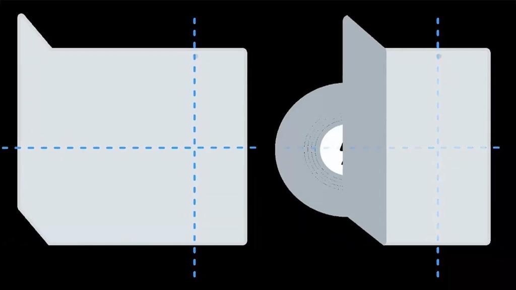 El mecanismo de pliegue del primer plegable triple de Samsung